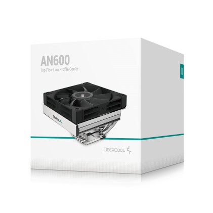 Dissipatore ad aria DeepCool AN600 basso profilo, TDP 180W, con ventola da 12cm NERO