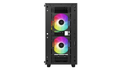 Deepcool Case Micro ATX CC360 nero TG 3xFAN ARGB R-CC360-BKAPM3-G-1