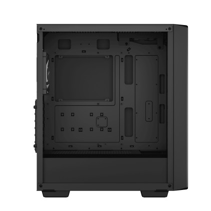 Case DeepCool Mid Tower CC560 ARGB V2 Black, 4 ventole da 120 ARGB