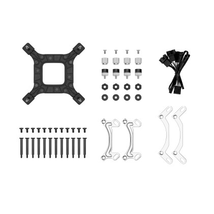 Dissipatore DeepCool LE720 a liquido AIO ARGB con 3 ventole da 12cm NERO