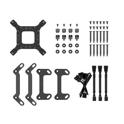 Deepcool Dissipatore raffreddamento a liquido LS720S Zero Dark