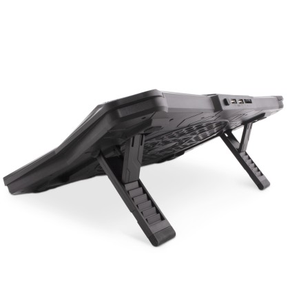 Deep Gaming DG-NCP17-RBW base di raffreddamento per laptop 43,9 cm (17.3") 800 Giri/min Nero