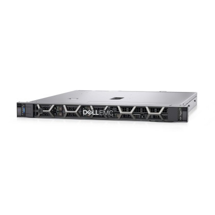 Dell Server Rack R350  8X2.5  E-2314  1X16Gb  1X600Gb Hdd  H355  3Yr Basic Nbd