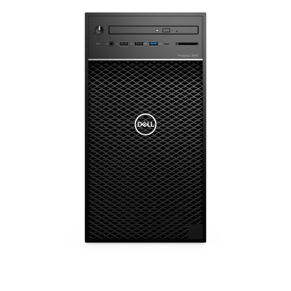 Dell Pc Wks Precision 3640 Mt Xeon W-1270P Quadro P2200 16Gb 256Gb Ssd Dvd-Rw Win 10 Pro