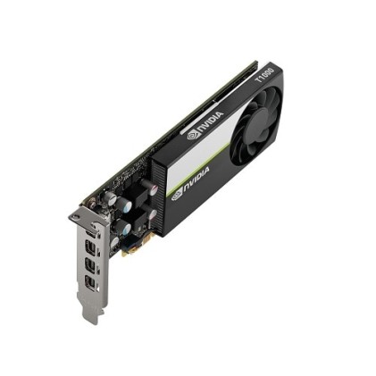 Dell Vga Nvidia Quadro T1000, 8Gb Gddr6, 4Mdp To Dp Adapter, Half Height