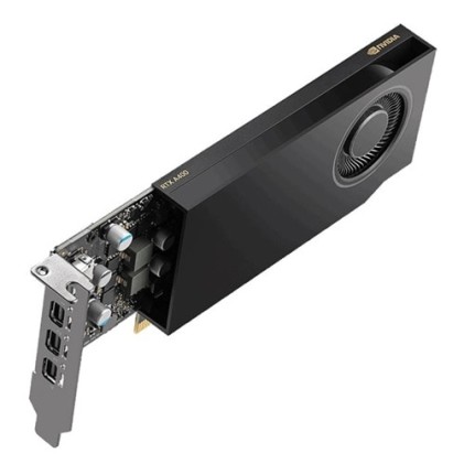 Dell Vga Nvidia Quadro Rtx A400, 4Gb Gddr6, Full Height Pcie 4.0X8 4 Mdp