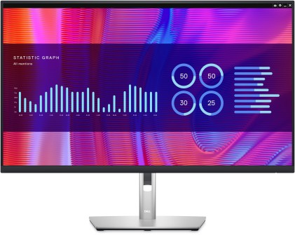 Dell Monitor 31,5 Led 16:9 Qhd 5Ms 360Cdm, Hdmi,Dp,Pivot/P3223De3 Anni Gar Incl