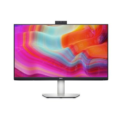 Dell Monitor 27 Led Ips 16:9 Qhd 4Ms 350 Cdm, Pivot, Webcam, Usb-C Dock, Dp/Hdmi, Multimediale, Bianco, S Series, S2722Dz  3 Anni Gar Incl