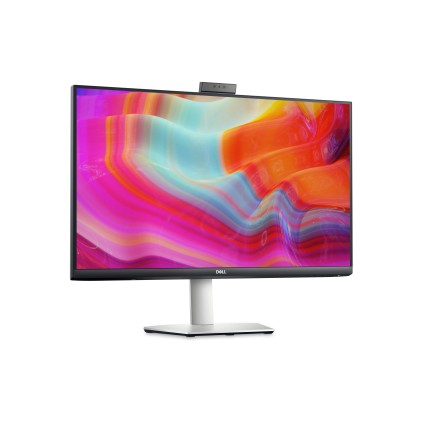 Dell Monitor 27 Led Ips 16:9 Qhd 4Ms 350 Cdm, Pivot, Webcam, Usb-C Dock, Dp/Hdmi, Multimediale, Bianco, S Series, S2722Dz  3 Anni Gar Incl
