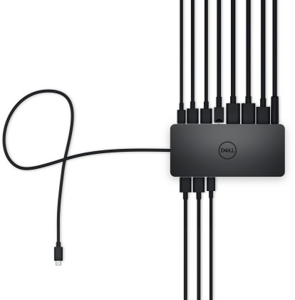 ORIGINALE Dell Accessori per computer nero DELL-UD22 2 x DisplayPort, 1 x HDMI, 4 x USB-C 3.2 Gen 2,2 x USB-C 3.2 Gen 2, RJ-45, Black