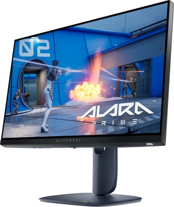 Dell Monitor Gaming 24,5 Led Ips Fhd 16:9 0,5 Ms 400 Cdm 320Hz, Pivot, Dp/Hdmi, Alienware