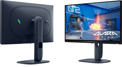 Dell Monitor Gaming 24,5 Led Ips Fhd 16:9 0,5 Ms 400 Cdm 320Hz, Pivot, Dp/Hdmi, Alienware