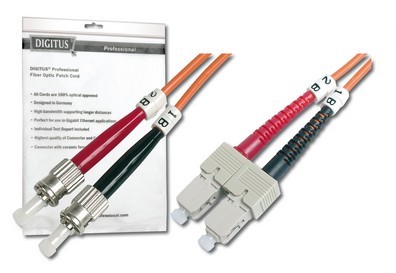 Cavo Fibra Ottica St A Sc Multimode Duplex 50/125 Mt. 5