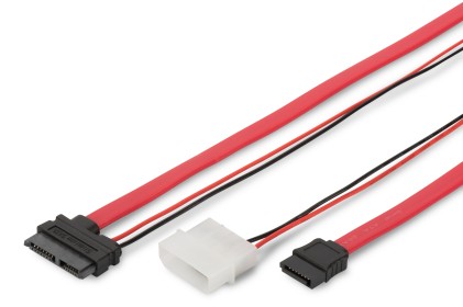 Cavo Sata Ii/Iii Di Connessione Slim Line 22 Poli Con Alimentazione Cm 50