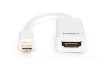 Adattatore Mini Dp-Hdmi M/F Con Cavo Minidp Hdmi Digitus