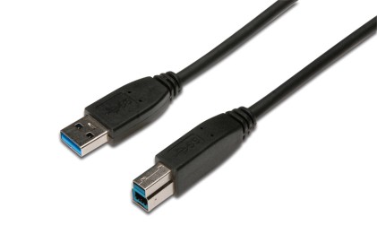 Digitus Cavo Di Collegamento Connettori A- B Usb 3.0 Mt 1,80