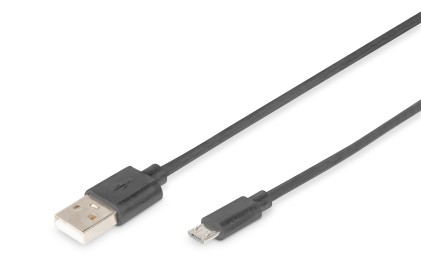 Cavo Di Connessione Usb - Micro Usb &#34;B&#34; - Lunghezza Mt. 1 Non Schermato