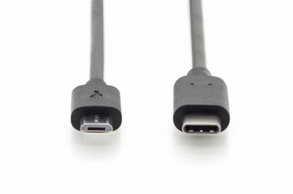 CAVO USB CONNETTORI MICRO "B" - "C" MASCHIO/MASCHIO MT 1,80