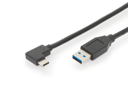 Cavo Usb 3.1 (Gen 2) Tipo "C" 90&deg; - Usb "A" Digitus