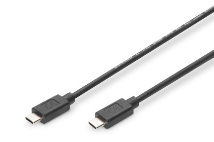 Cavo Usb 2.0 Tipo-C M/M, 1.0 Mt 3A Nero