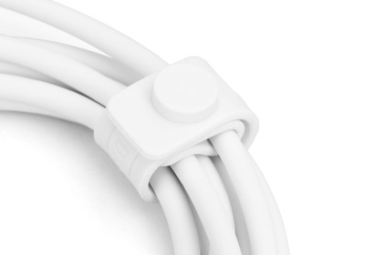 Cavo Ricarica Guaina Silicone Usb-A / Usb-C 1M, Usb 2.0, 60W, Bianco