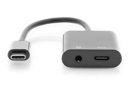 Cavo Splitter Usb Tipo-C. A Usb Tipo-C. + Connettore 3.5Mm Stereo