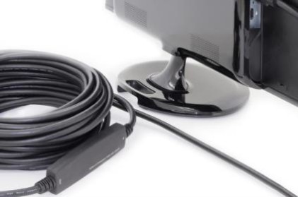 Cavo Hdmi&nbsp;High Speed Con Ethernet Con Amplificatore Uhd 4K@60Hz Mt 10