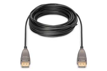 Digitus Cavo In Fibra Ottica Ibrido Displayport<Sup>™</Sup> Aoc, Uhd 8K, 10 M