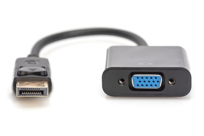 Cavo Adattatore Displayport Dp 1.2 Maschio - Vga 15 Poli Femmina Cm 15