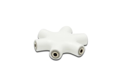 Adattatore Splitter Audio A 6 Vie 3,5Mm.