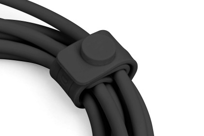 Cavo Ricarica Guaina Silicone Usb-C / Lightning 2M, Usb 2.0, 60W, Nero