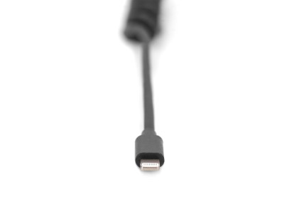 Digitus Cavo A Spirale Usb 2.0 - Da Usb - C A Lightning Mt 1