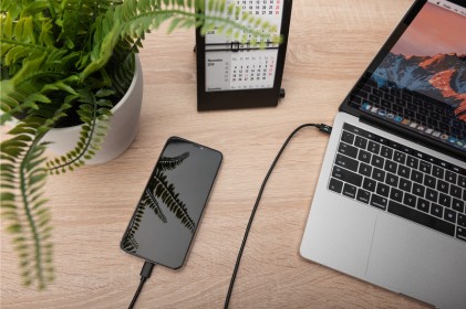 Confezione 3 Cavo Usb 2.0 Tipo-C A Micro Usb B M/M 1.0 Mt 3A Nero