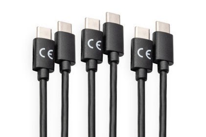 Confezione 3 Cavo Usb 2.0 Tipo-C A Micro Usb B M/M 1.0 Mt 3A Nero