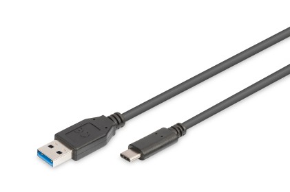 Confezione 10 Cavi Usb 3.0 Tipo C M/M, Mt 1 3A, 5Gb Nero