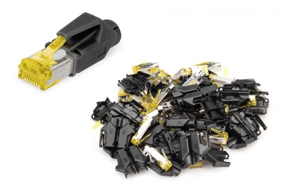 Spina Modulare Hirose Tm31 Per Cavo Rotondo, Cat 6A - 10 Pezzi