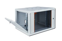 Armadio 42unit&agrave; linea professionale (A)2020 X (L)800 X (P)800 mm. Colore grigio chiaro DN-19 42U-8/8)