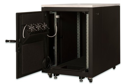 Armadio Rack 19" Per Reti Insonorizzato 17 Unita' Misure 750X1130X1000 Mm (Lxpxa)