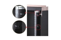 ARMADIO RACK 19" PER RETI INSONORIZZATO 32 UNITA  MISURE 750x1130x1666 mm. (LxPxA)