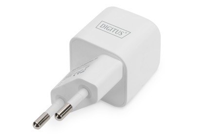 Digitus Mini Adattatore Di Ricarica Usb-C, 20W 20W, Pd 3.0, Bianco