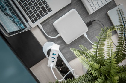 Digitus Adattatore Di Ricarica Universale Usb A 4 Porte, Usb-C / Usb A, 100 W