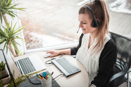 Digitus Cuffie Per Ufficio On Ear Con Riduzione Del Rumore, Stereo 3,5 Mm