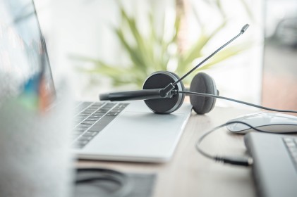 Digitus Cuffie Per Ufficio On Ear Con Riduzione Del Rumore, Usb 2.0