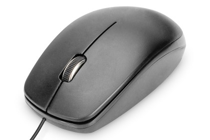 Digitus Mouse Usb Con Cavo, 3 Tasti, 1200 Dpi