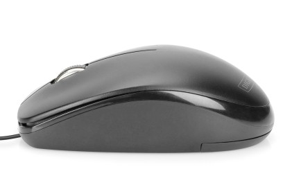 Digitus Mouse Usb Con Cavo, 3 Tasti, 1200 Dpi