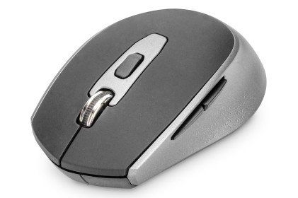 Digitus Mouse Ottico Wireless, 6 Tasti, 1600 Dpi