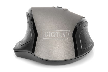 Digitus Mouse Ottico Wireless, 6 Tasti, Ergonomico