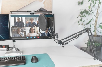 Microfono A Condensatore Usb, Professionale Digitus