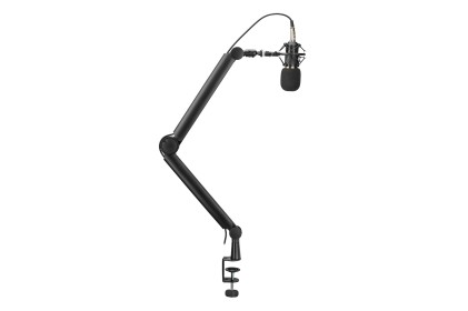 Digitus Braccio Per Microfono Con Morsetto Per Tavolo E Guida Per Cavo