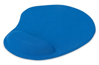 Digitus Tappetino Per Mouse Ergonomico Con Supporto Per La Mano Colore Blu